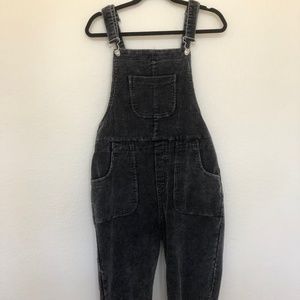 Washed Grey Corduroy Jumper